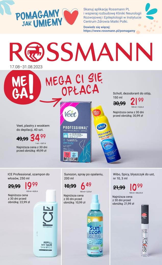 Gazetka promocyjna Rossmann str. 1