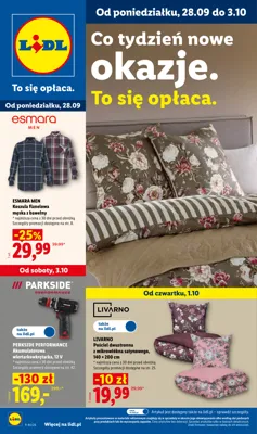Lidl gazetka - od 28/09/2026 do 03/10/2026