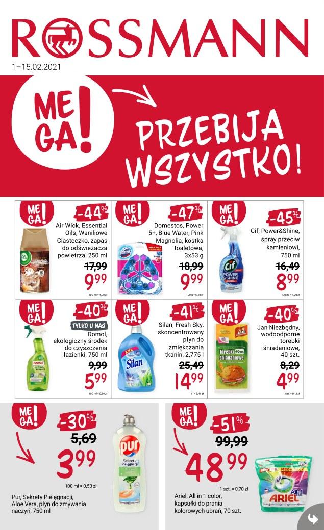 Gazetka promocyjna Rossmann str. 1