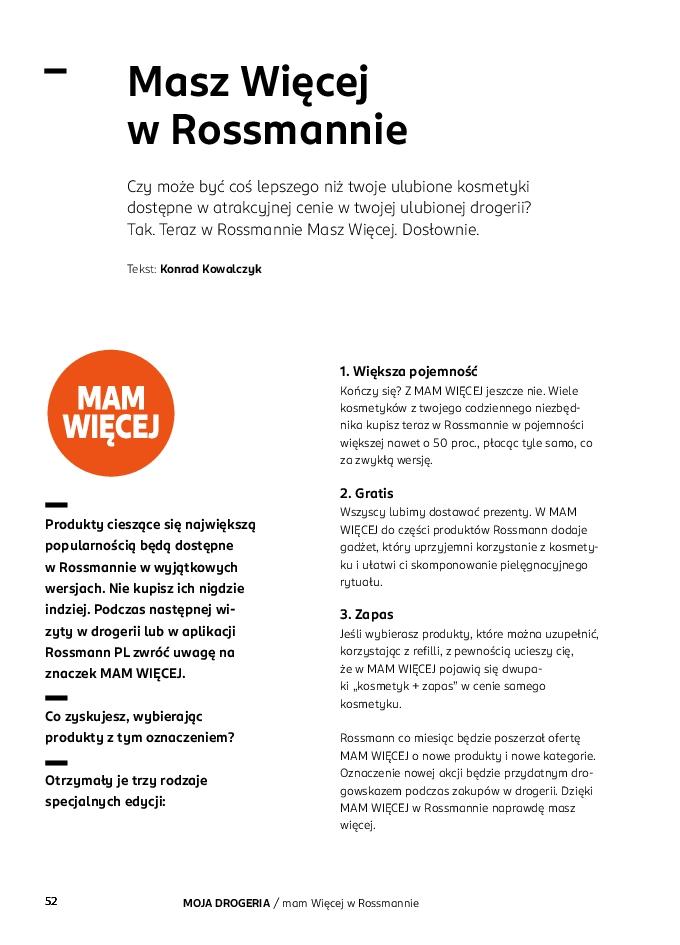 Gazetka promocyjna Rossmann str. 54
