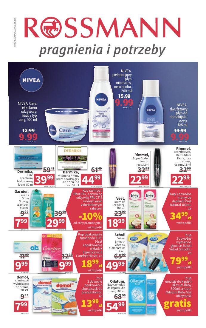 Gazetka promocyjna Rossmann str. 1