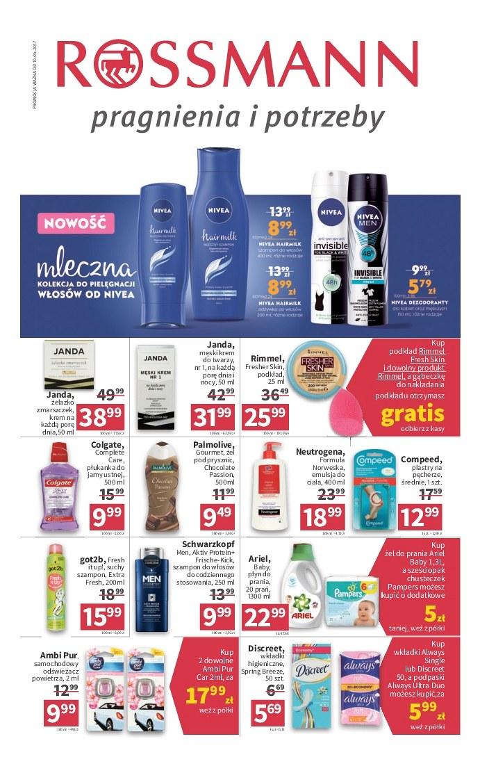 Gazetka promocyjna Rossmann str. 1