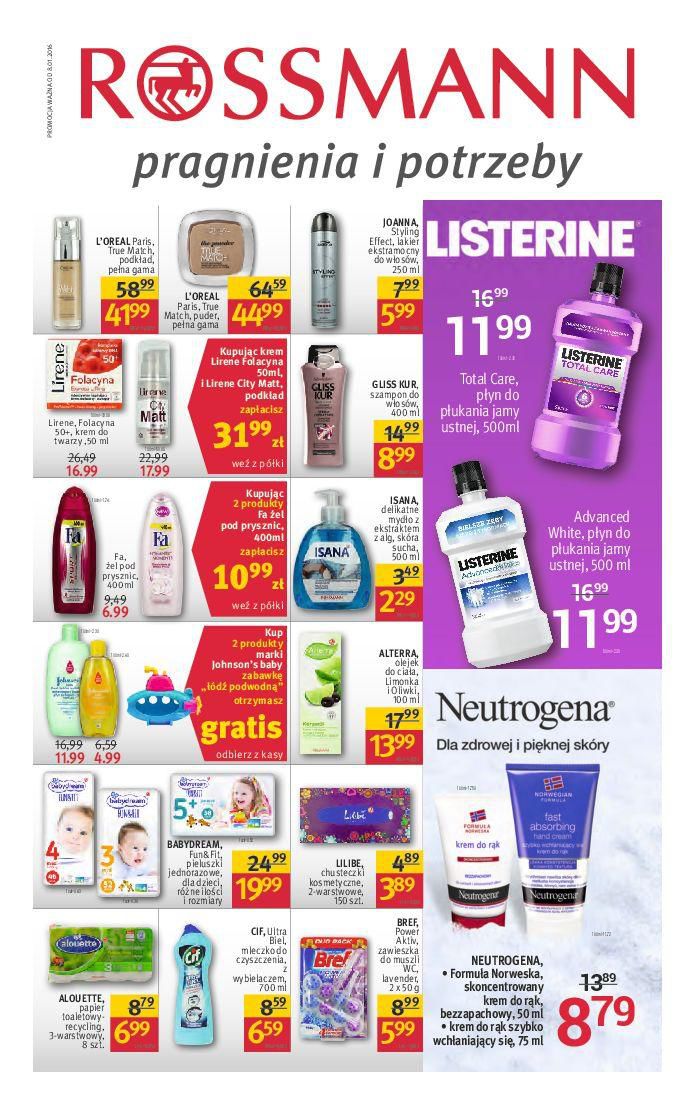 Gazetka promocyjna Rossmann str. 1