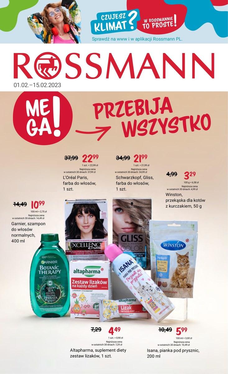Gazetka promocyjna Rossmann str. 1