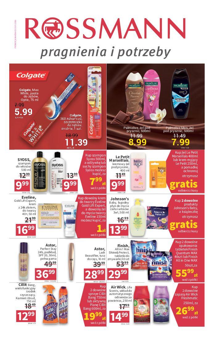Gazetka promocyjna Rossmann str. 1