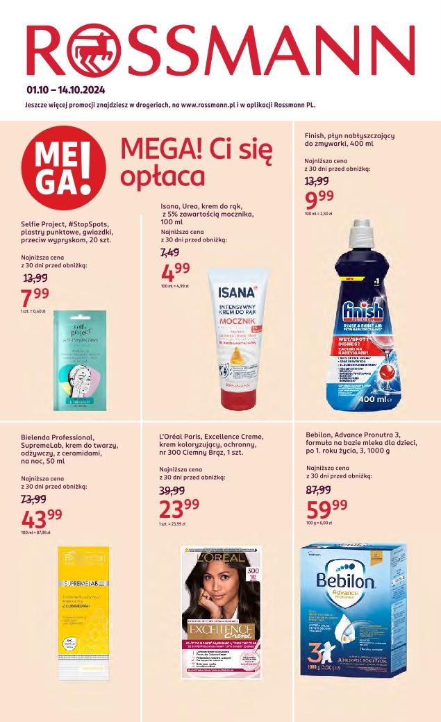 Gazetka promocyjna Rossmann str. 1