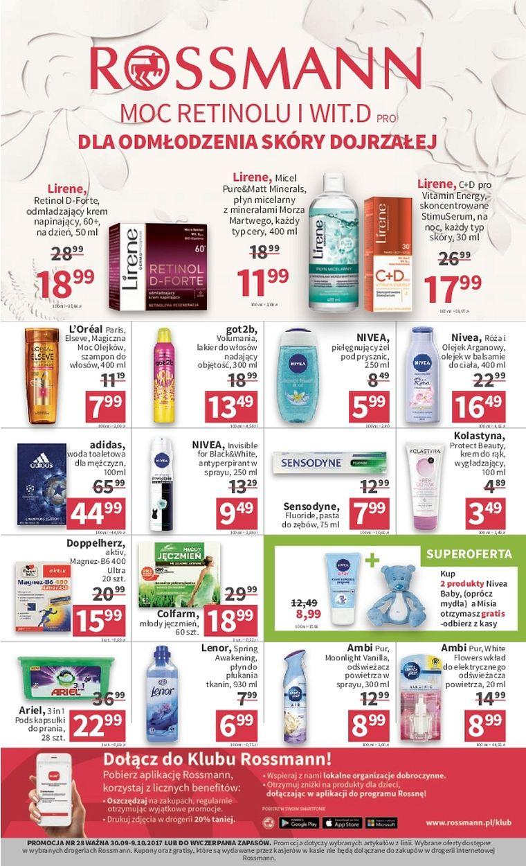 Gazetka promocyjna Rossmann str. 1
