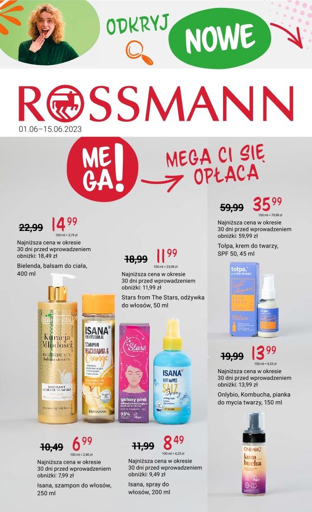 Gazetka promocyjna Rossmann str. 1