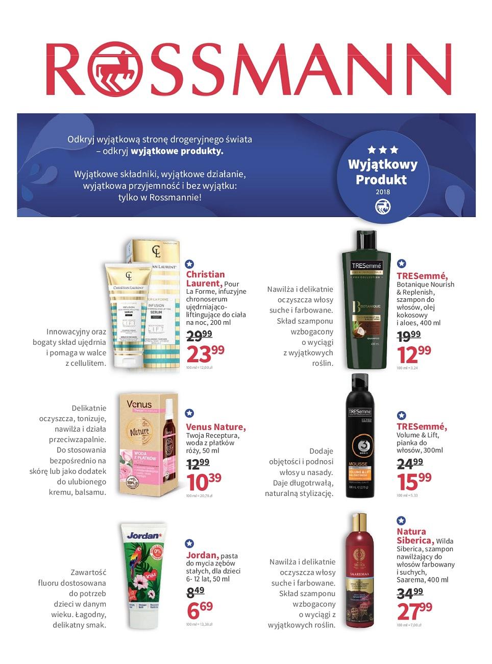 Gazetka promocyjna Rossmann str. 3