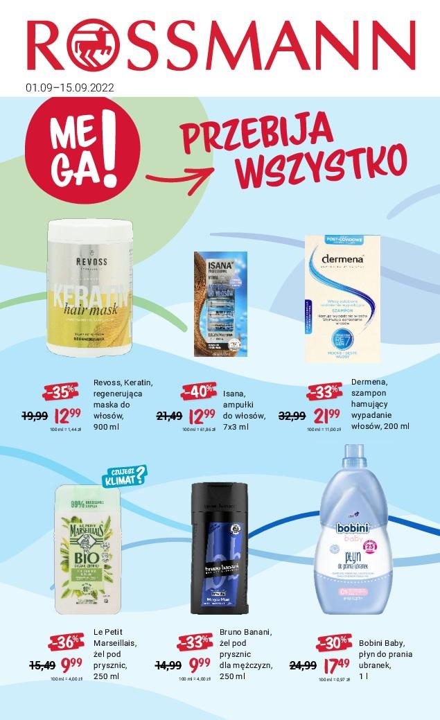 Gazetka promocyjna Rossmann str. 1