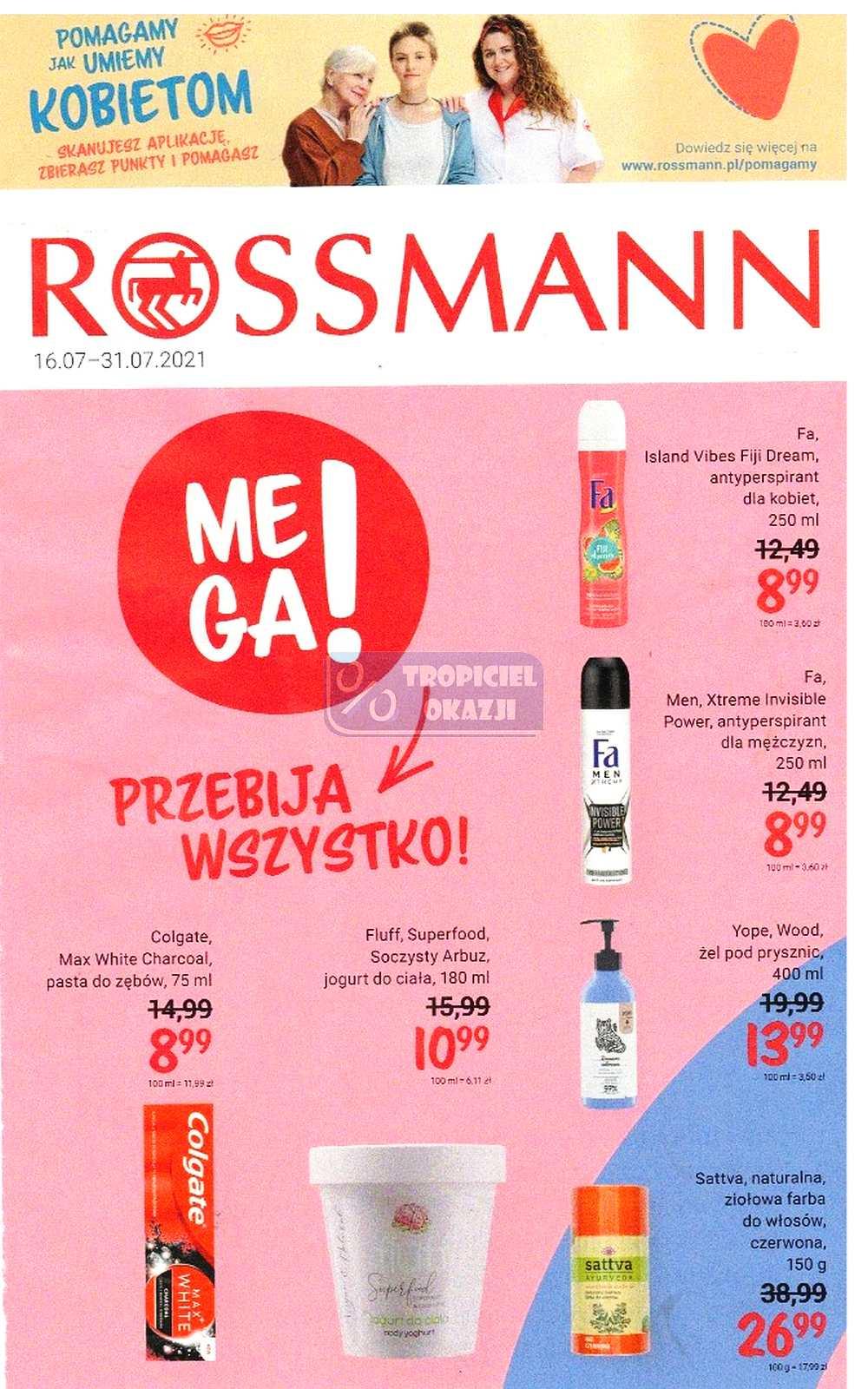 Gazetka promocyjna Rossmann str. 1