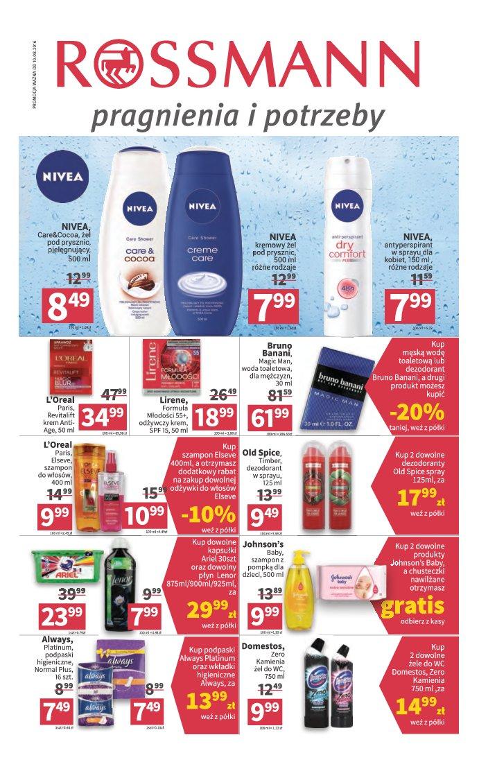 Gazetka promocyjna Rossmann str. 1