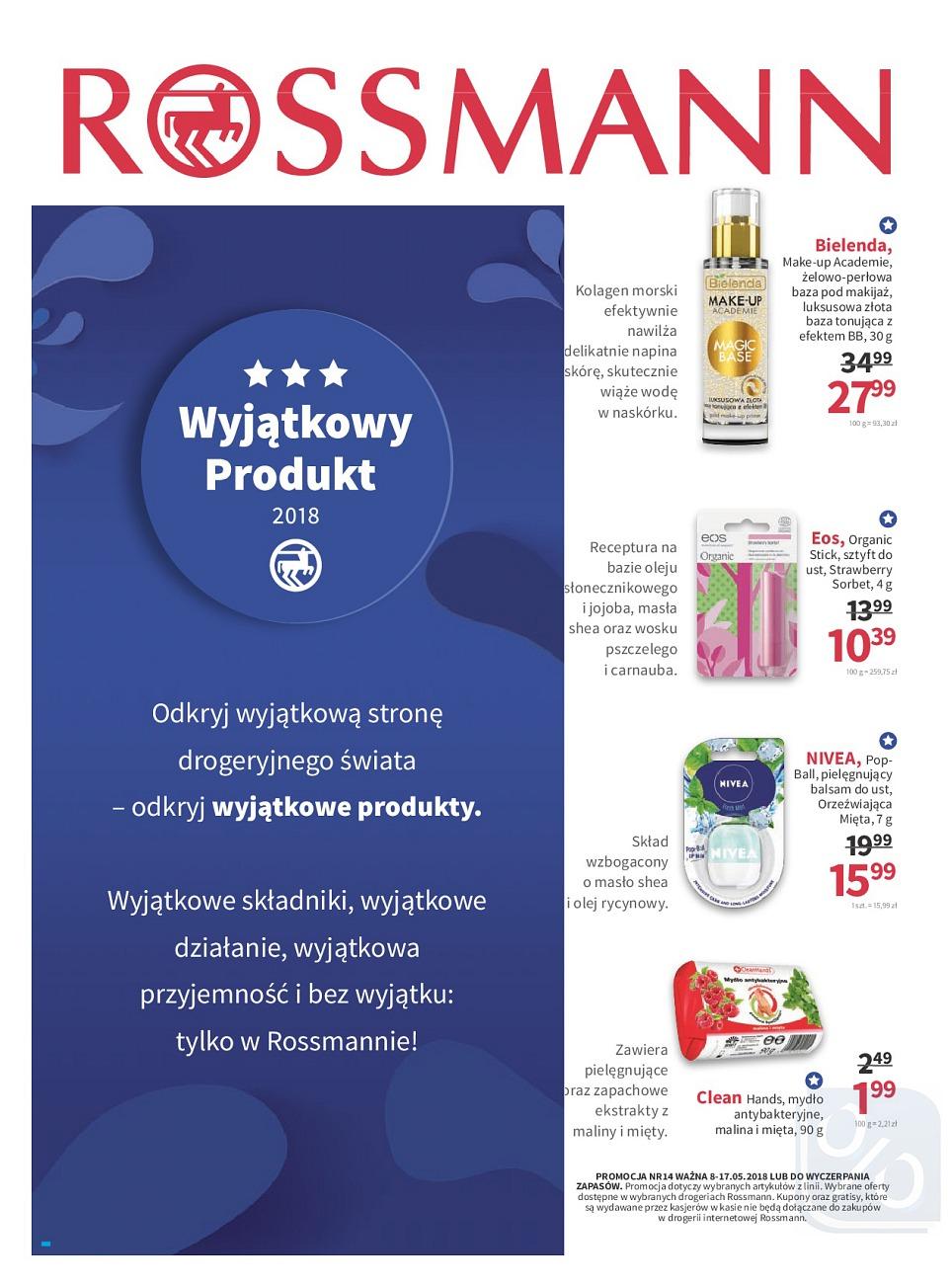 Gazetka promocyjna Rossmann str. 1