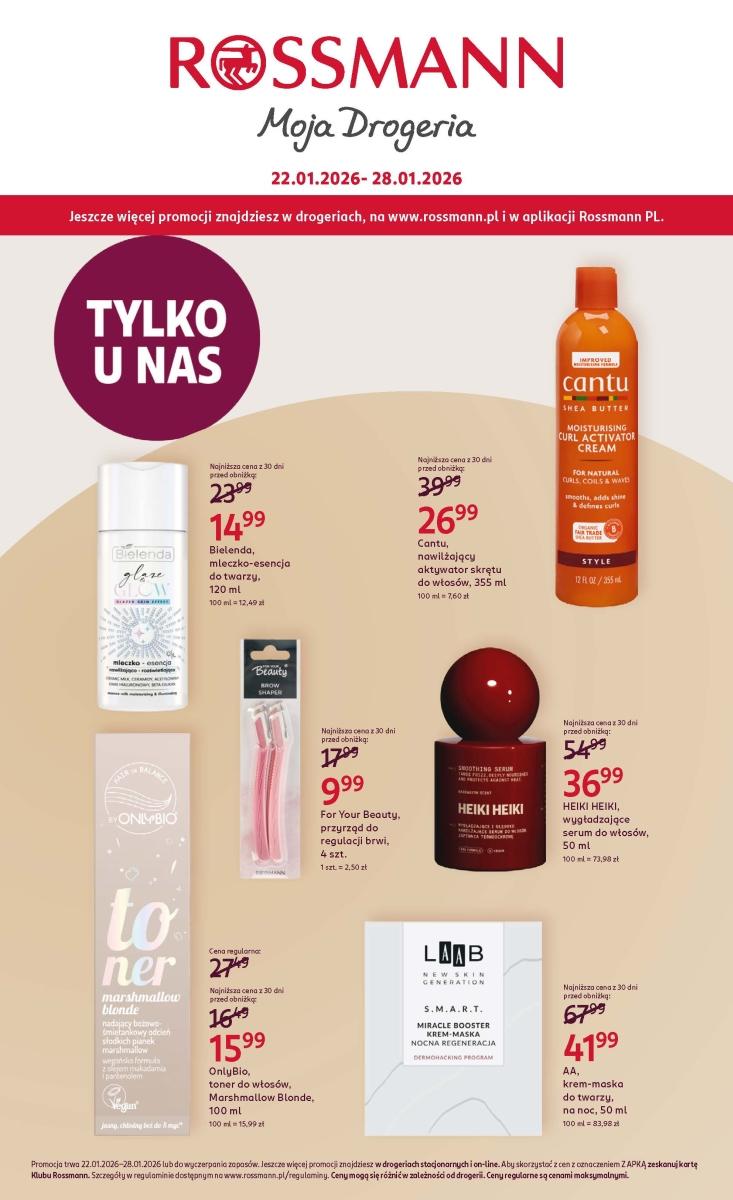 Gazetka promocyjna Rossmann str. 1