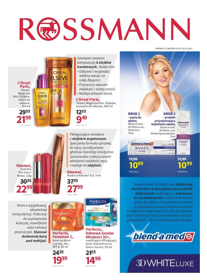 Gazetka promocyjna Rossmann str. 1