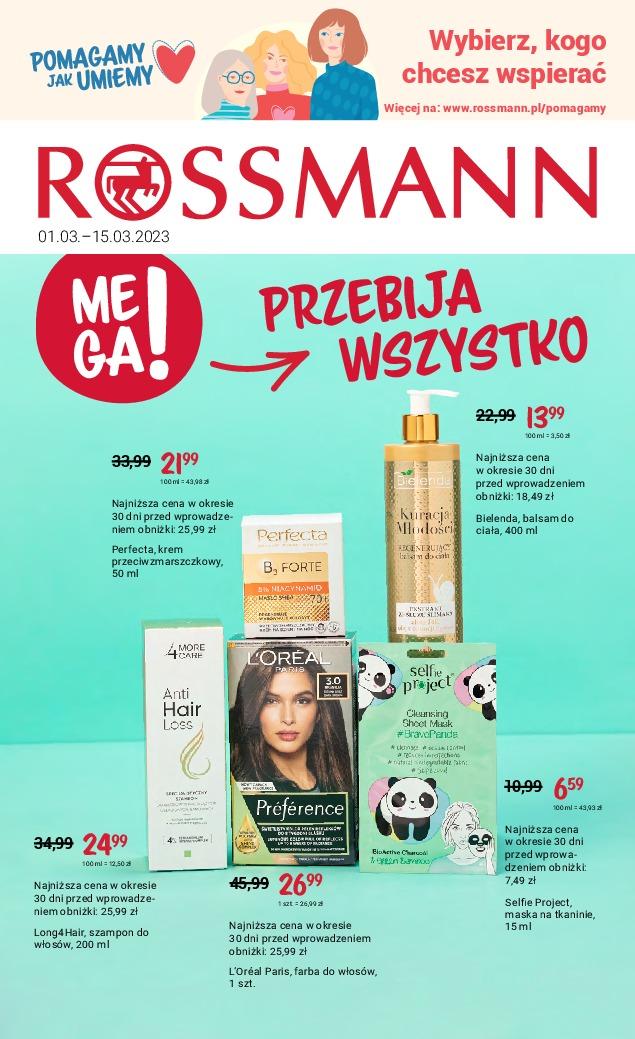 Gazetka promocyjna Rossmann str. 1