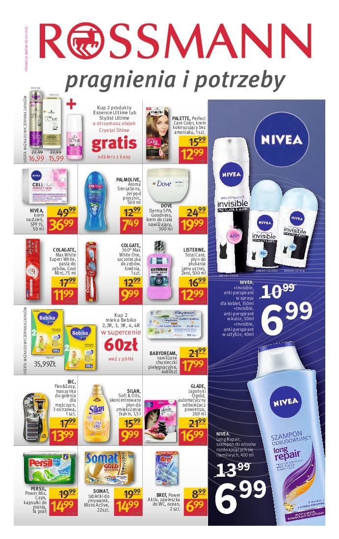 Gazetka promocyjna Rossmann str. 1