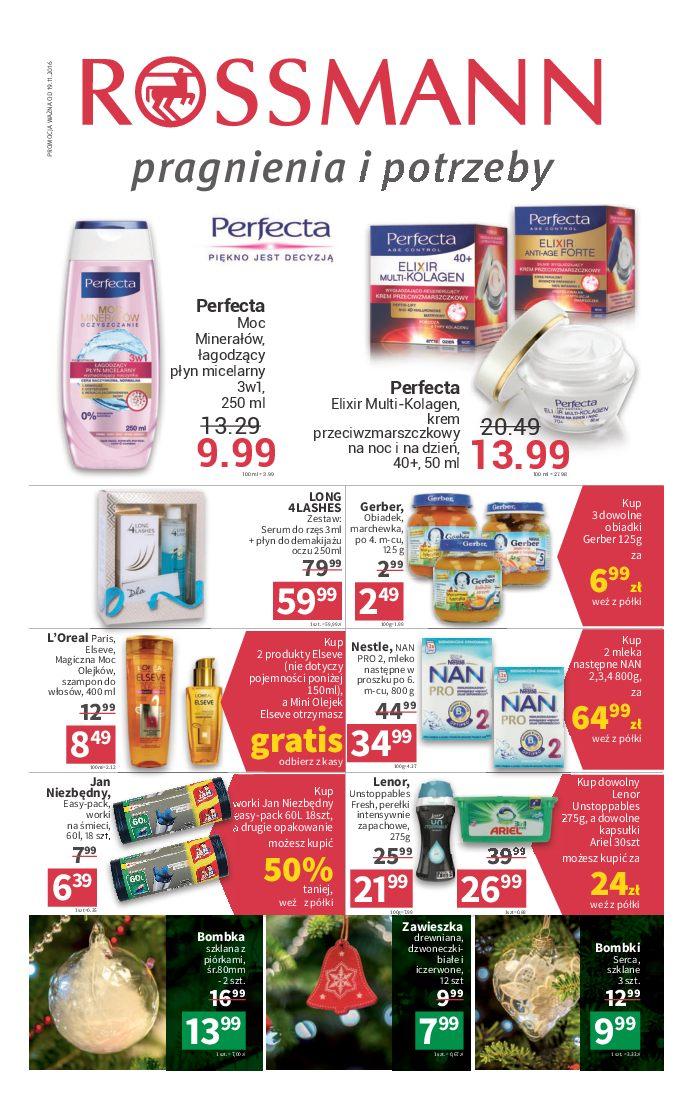 Gazetka promocyjna Rossmann str. 1