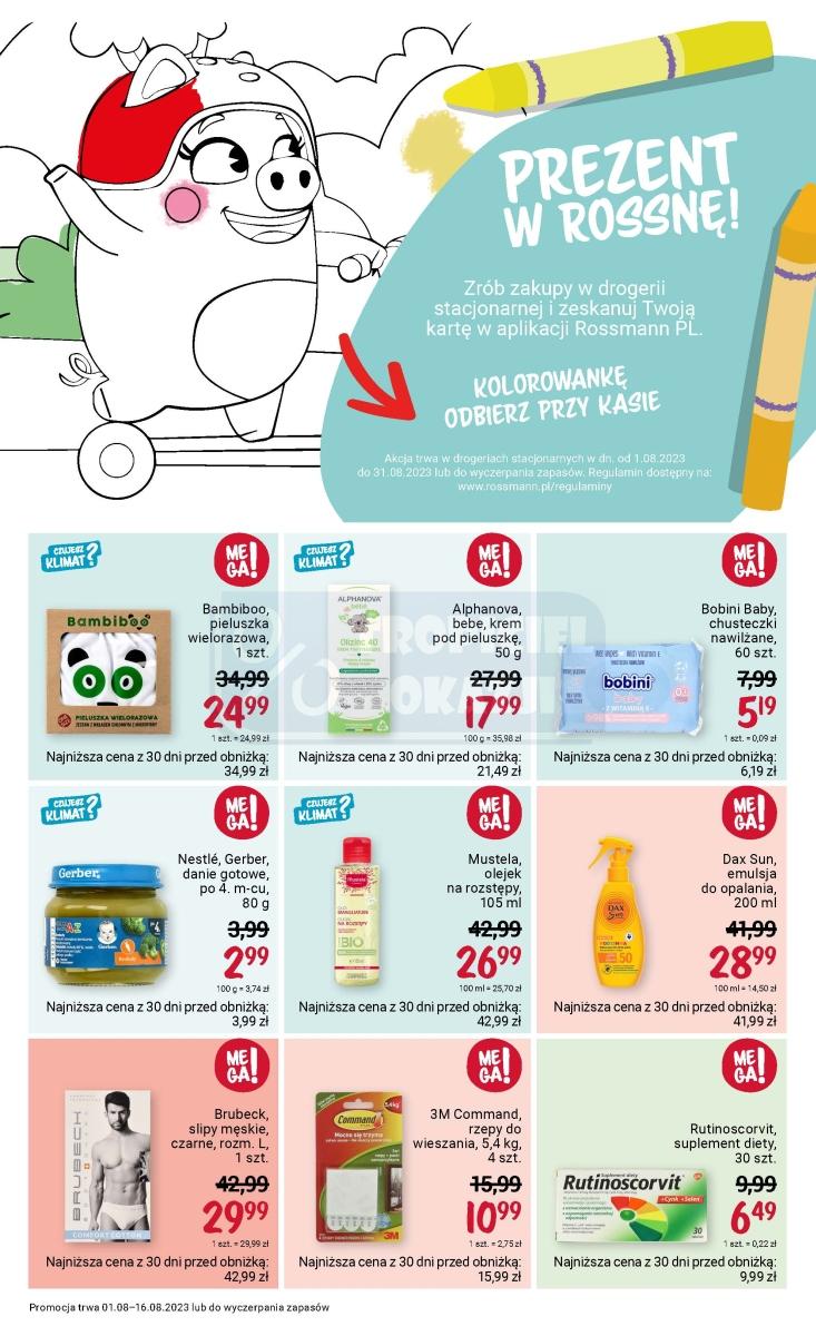 Gazetka promocyjna Rossmann str. 13