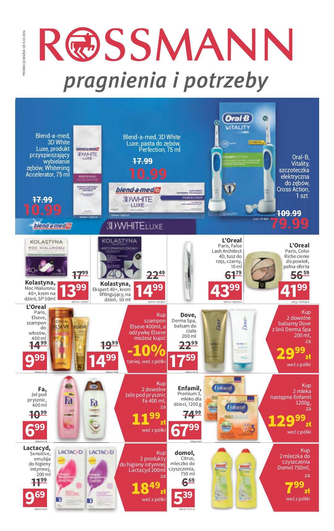 Gazetka promocyjna Rossmann str. 1