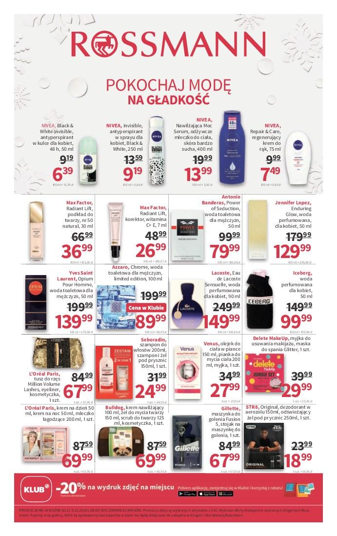 Gazetka promocyjna Rossmann str. 1