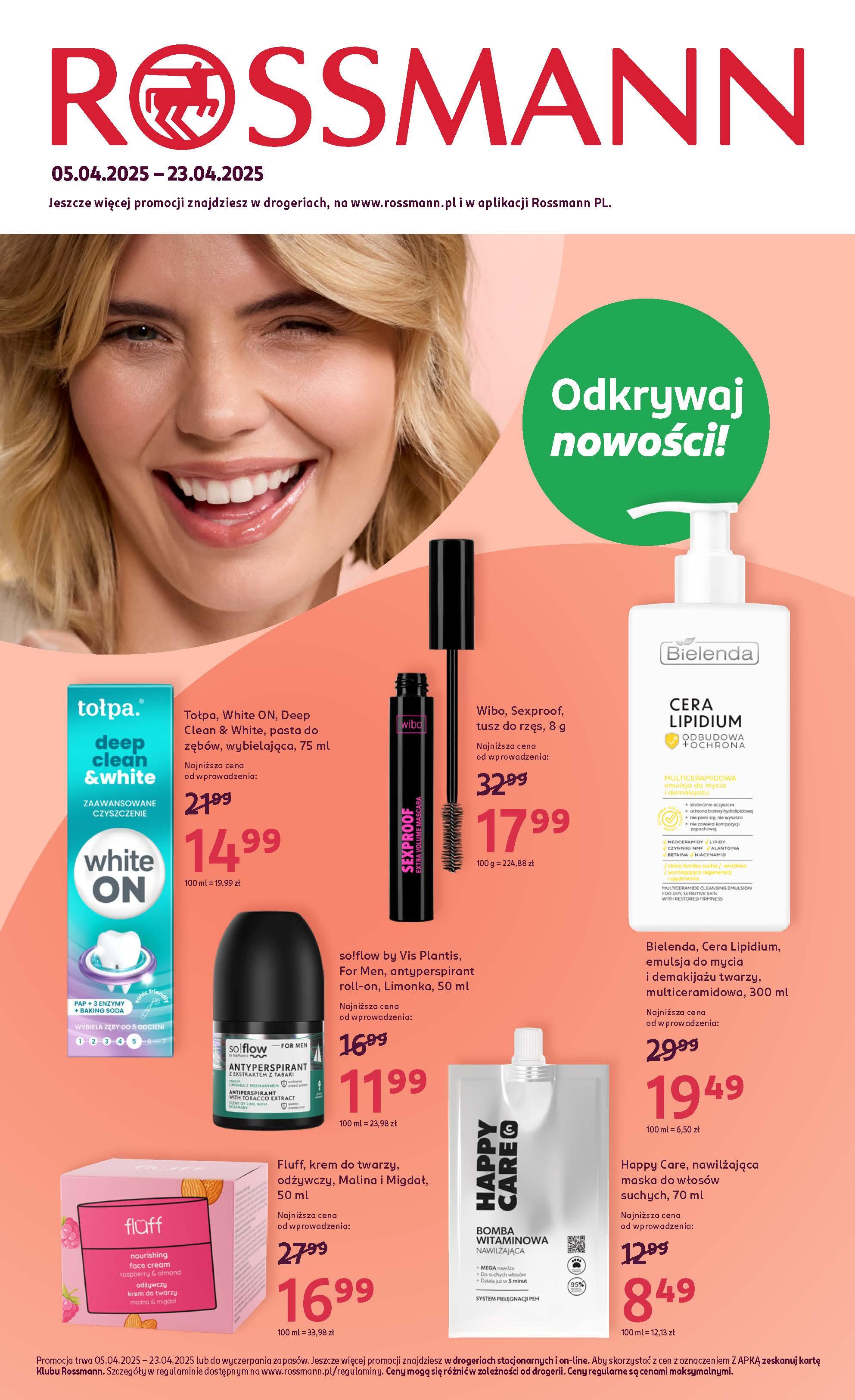 Gazetka promocyjna Rossmann str. 1