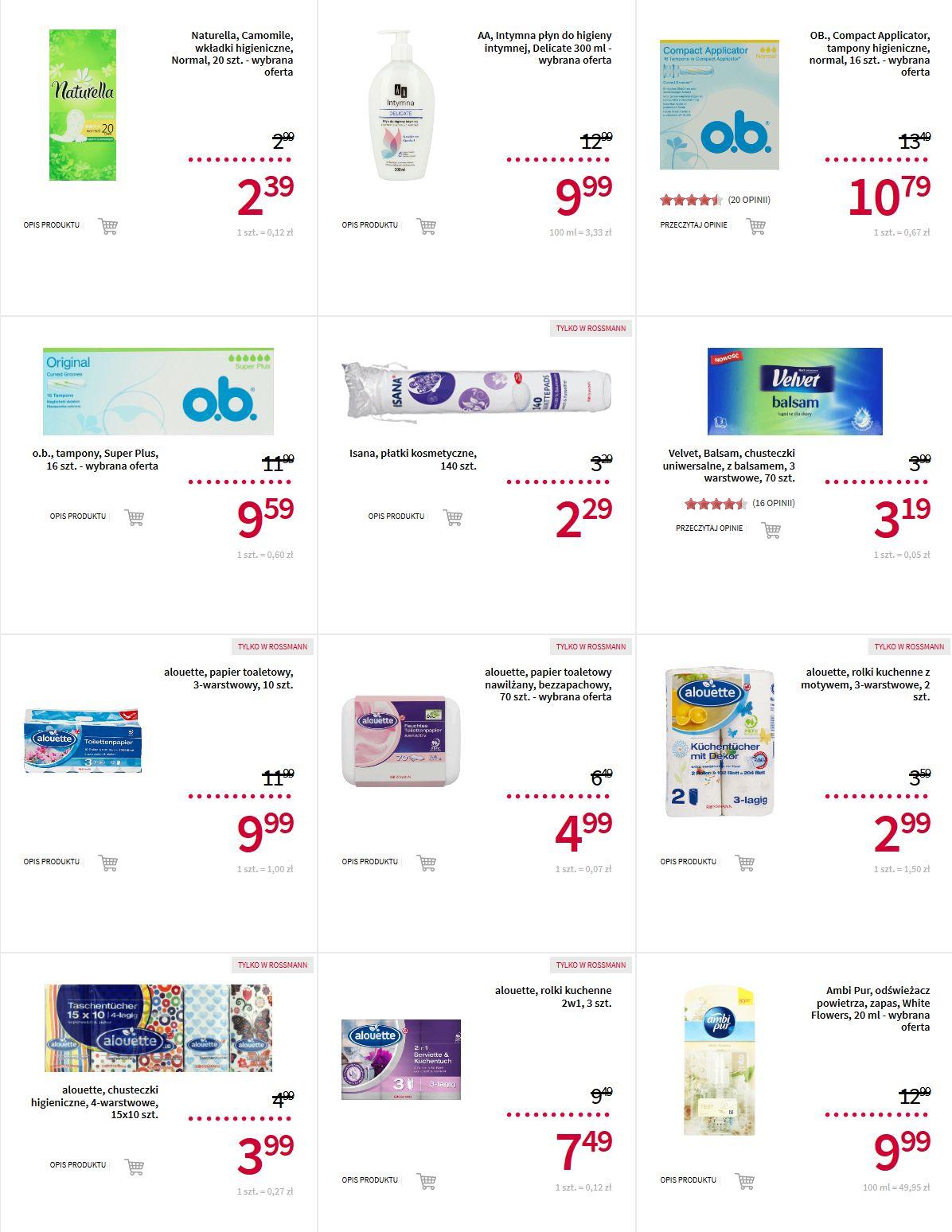 Gazetka promocyjna Rossmann str. 14