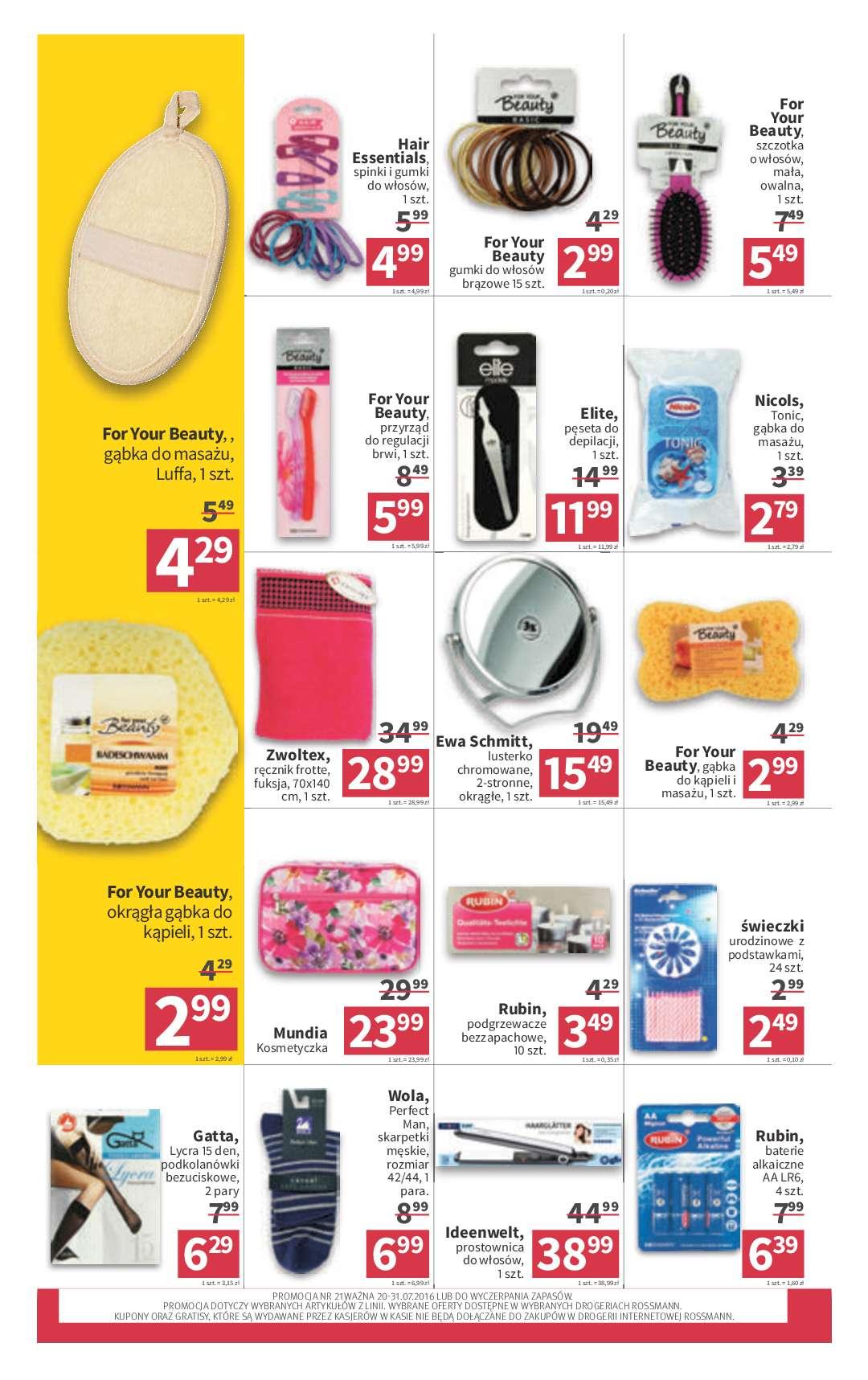 Gazetka promocyjna Rossmann str. 14