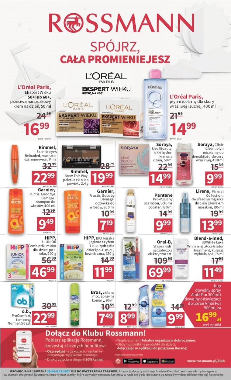 Gazetka promocyjna Rossmann str. 1