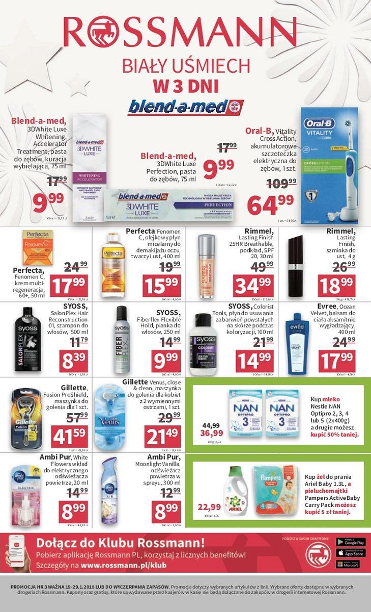 Gazetka promocyjna Rossmann str. 1