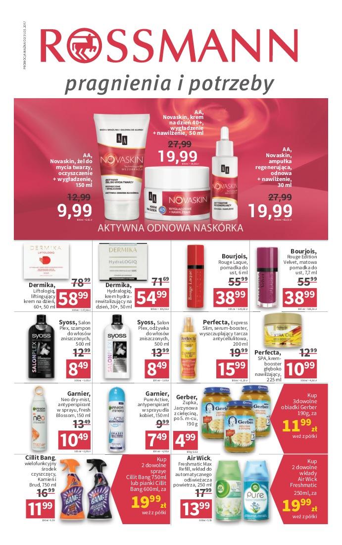 Gazetka promocyjna Rossmann str. 1