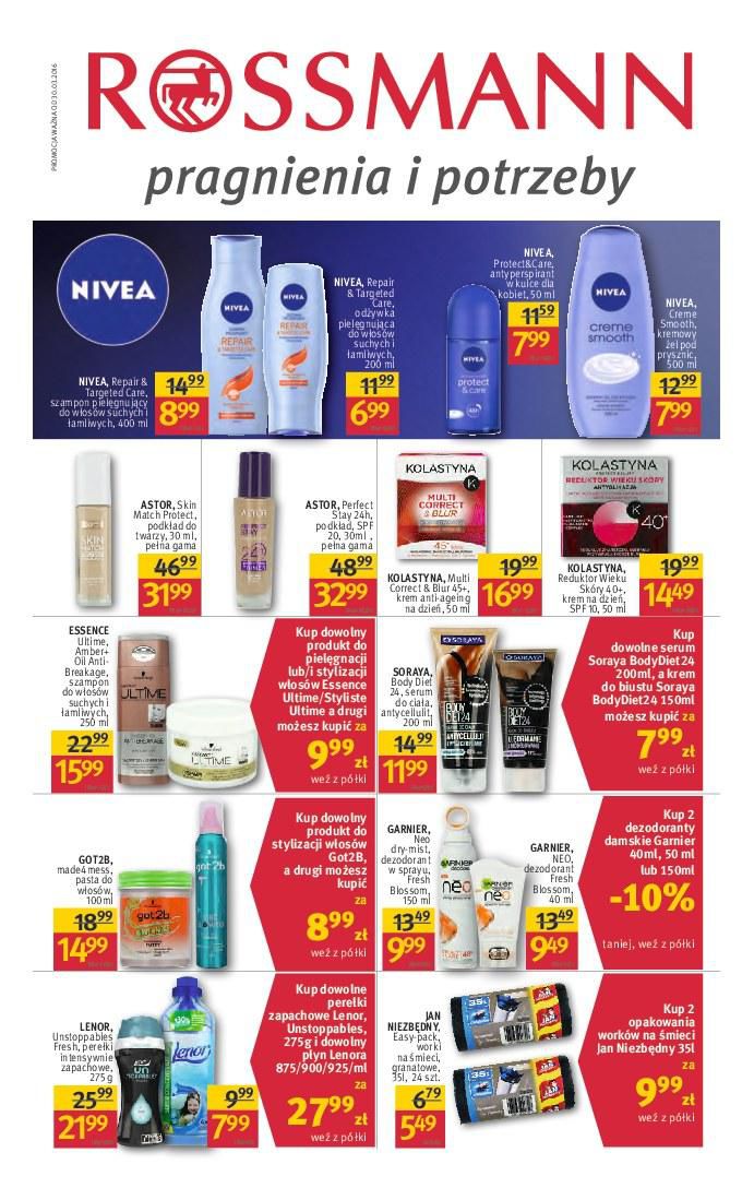 Gazetka promocyjna Rossmann str. 1