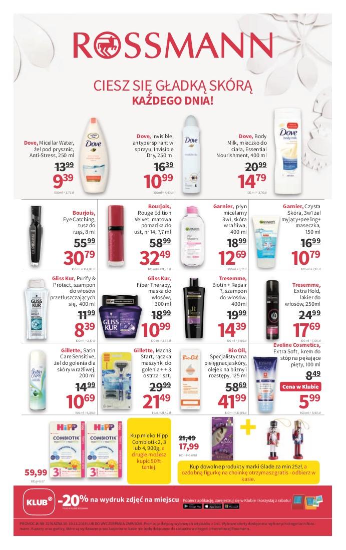Gazetka promocyjna Rossmann str. 1