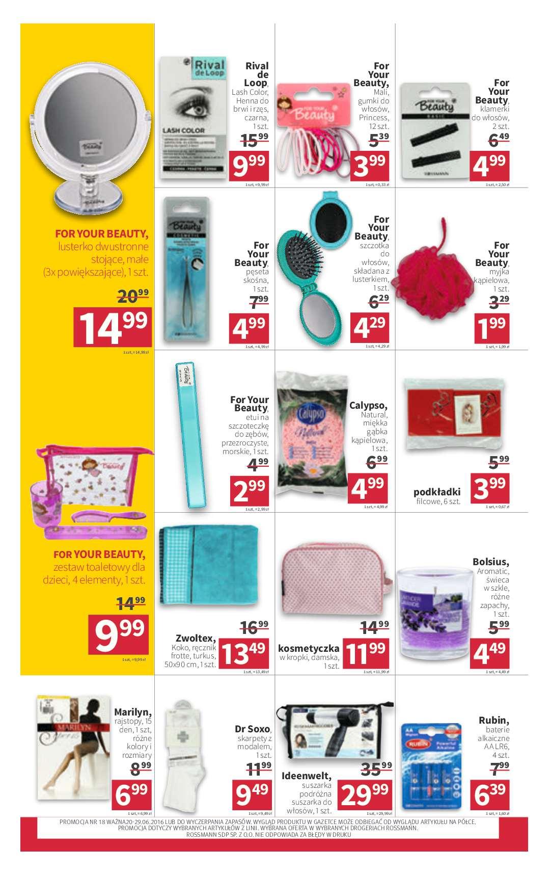 Gazetka promocyjna Rossmann str. 14