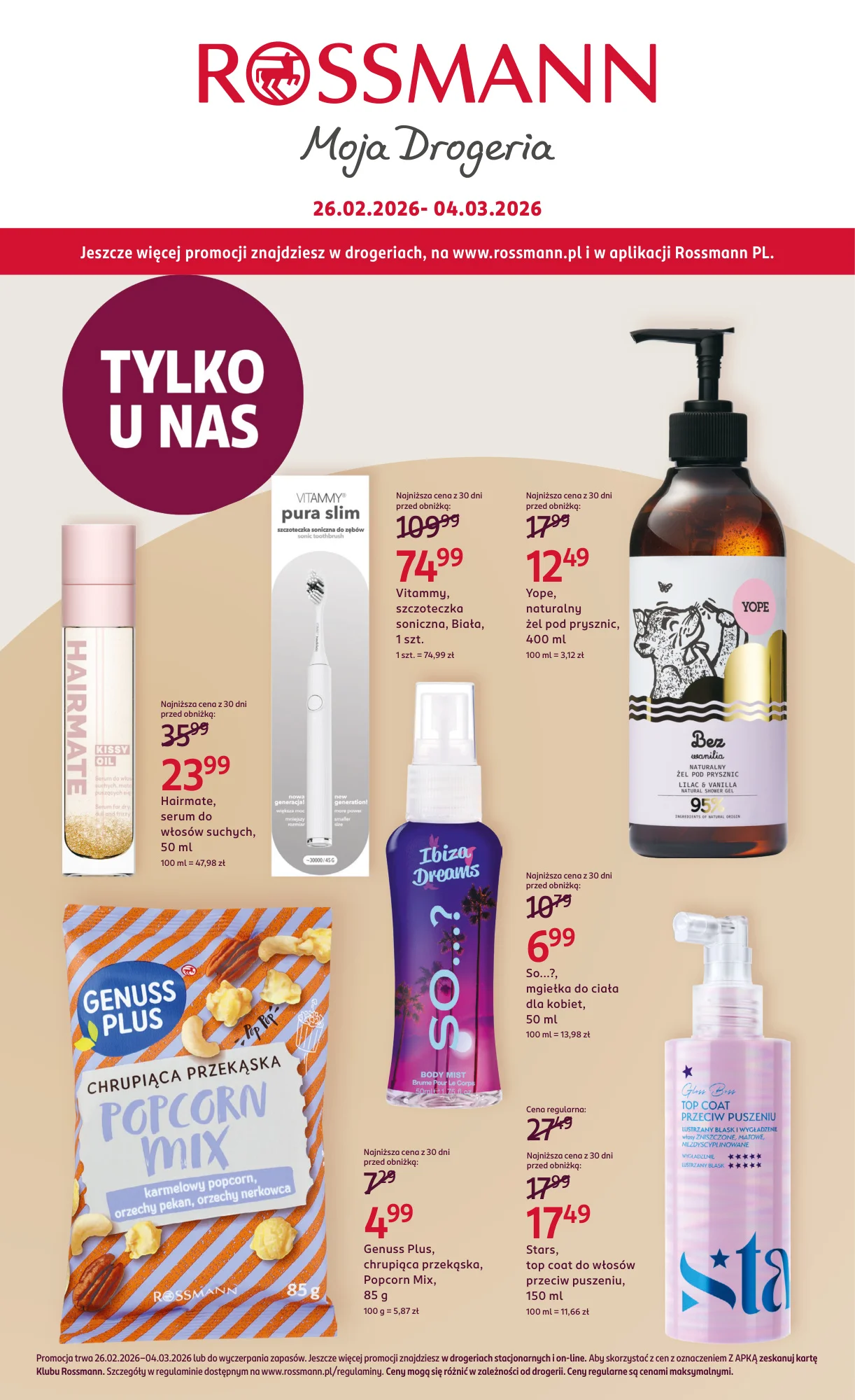 Gazetka promocyjna Rossmann str. 1