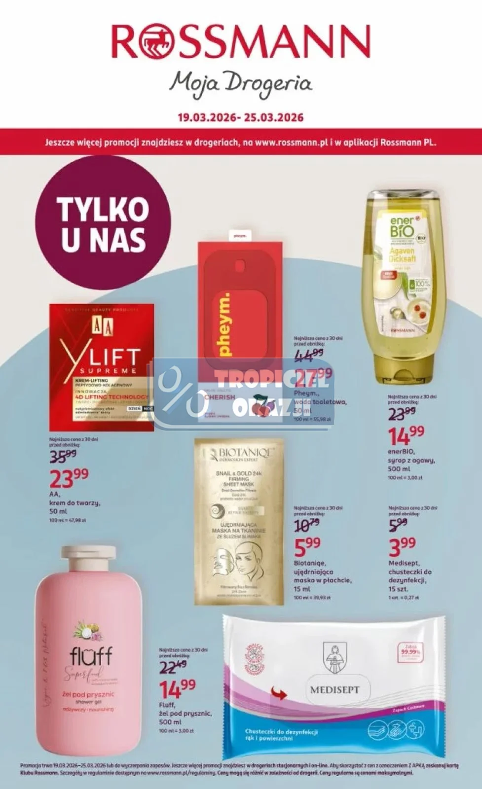Gazetka promocyjna Rossmann str. 1