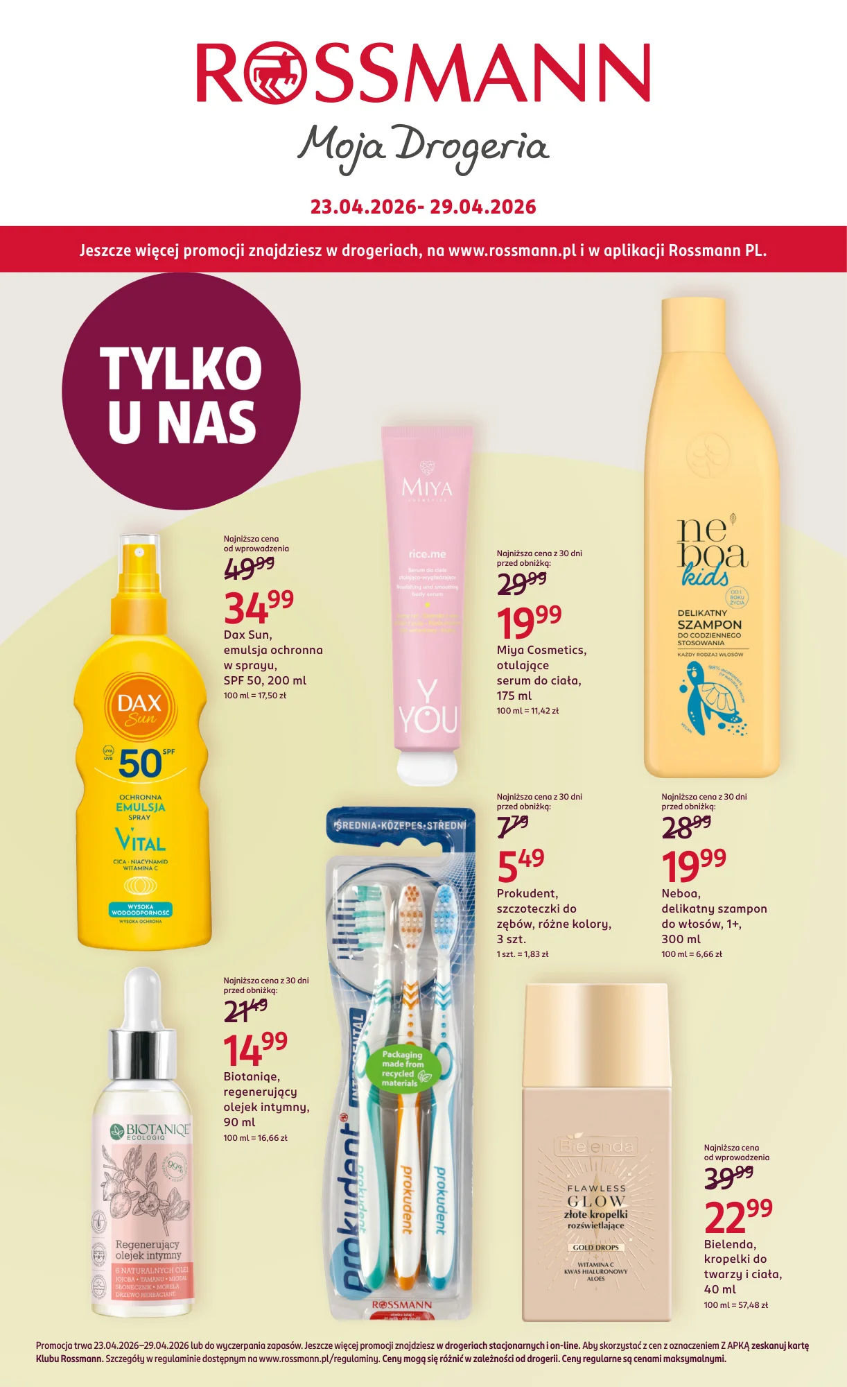 Gazetka promocyjna Rossmann str. 1