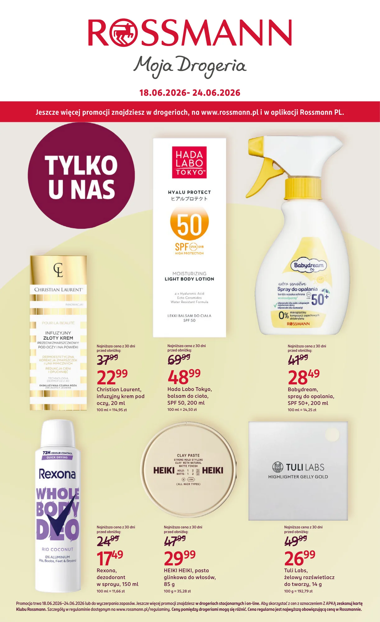 Gazetka promocyjna Rossmann str. 1