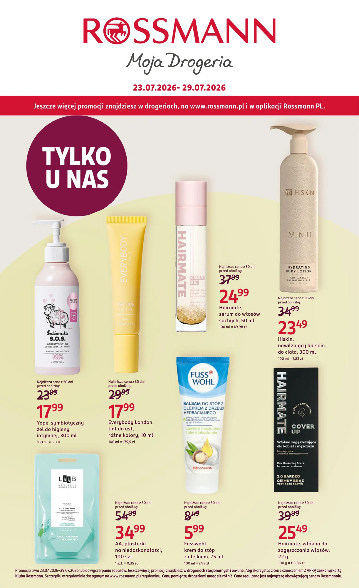 Gazetka promocyjna Rossmann str. 1