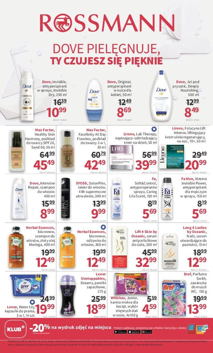 Gazetka promocyjna Rossmann str. 1