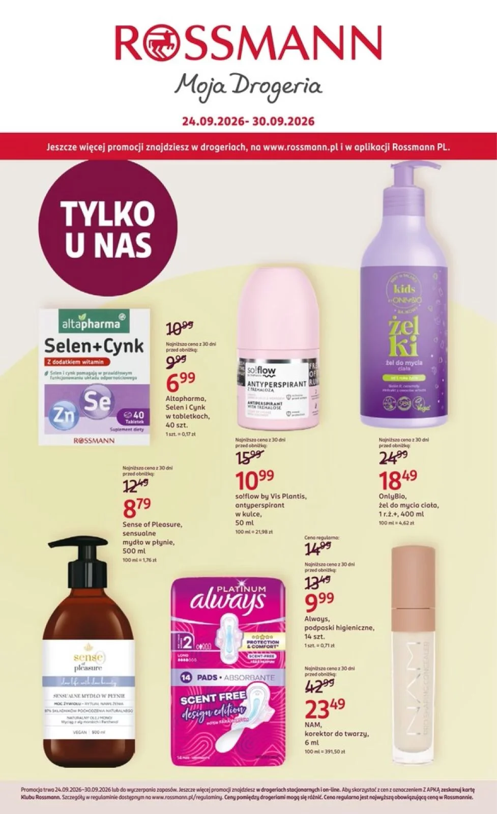 Gazetka promocyjna Rossmann str. 1