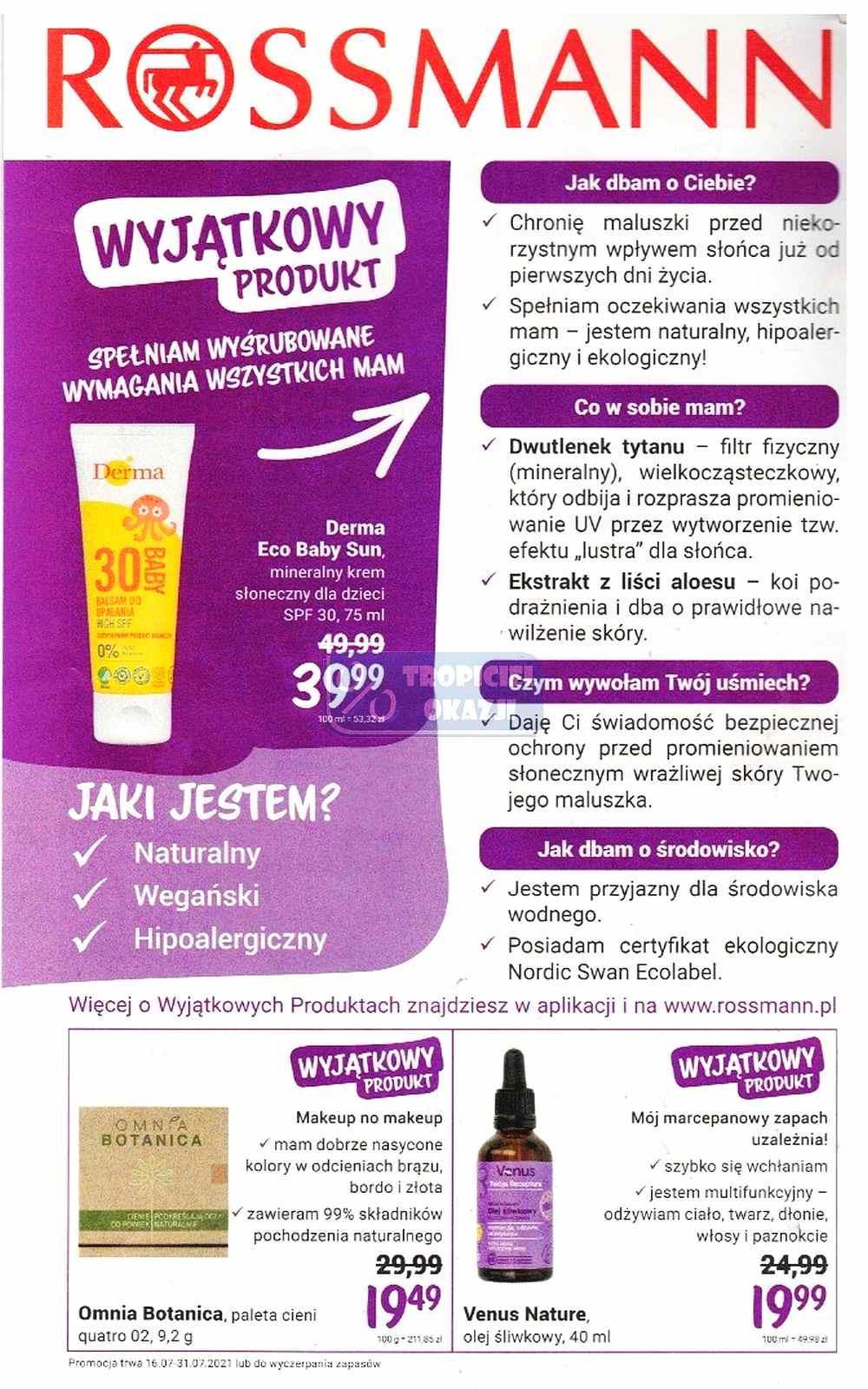 Gazetka promocyjna Rossmann str. 20