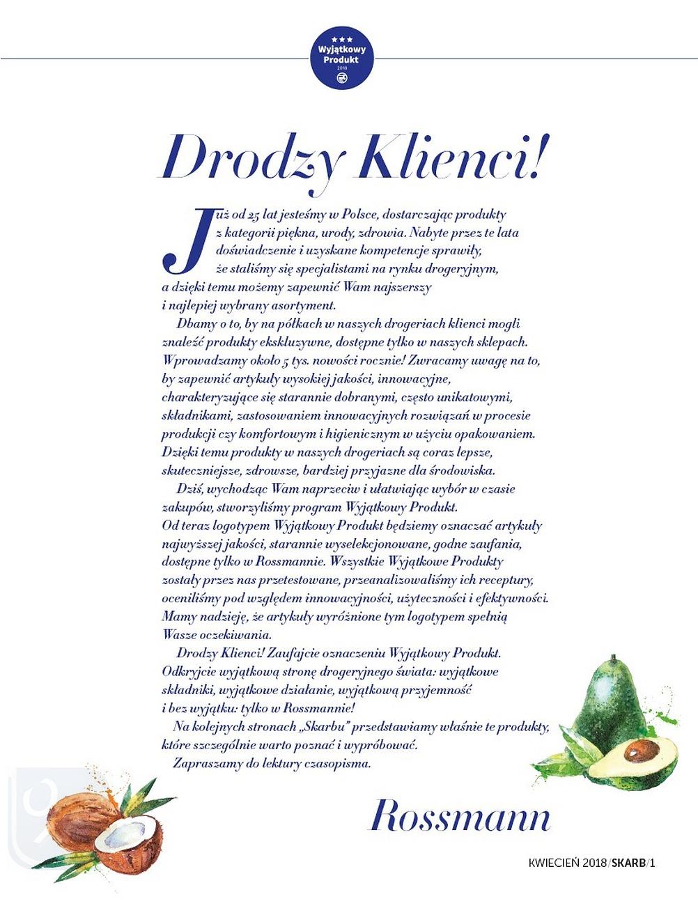 Gazetka promocyjna Rossmann str. 3