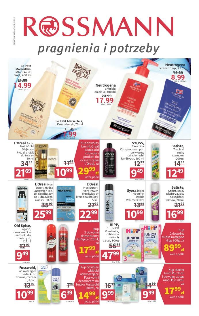 Gazetka promocyjna Rossmann str. 1