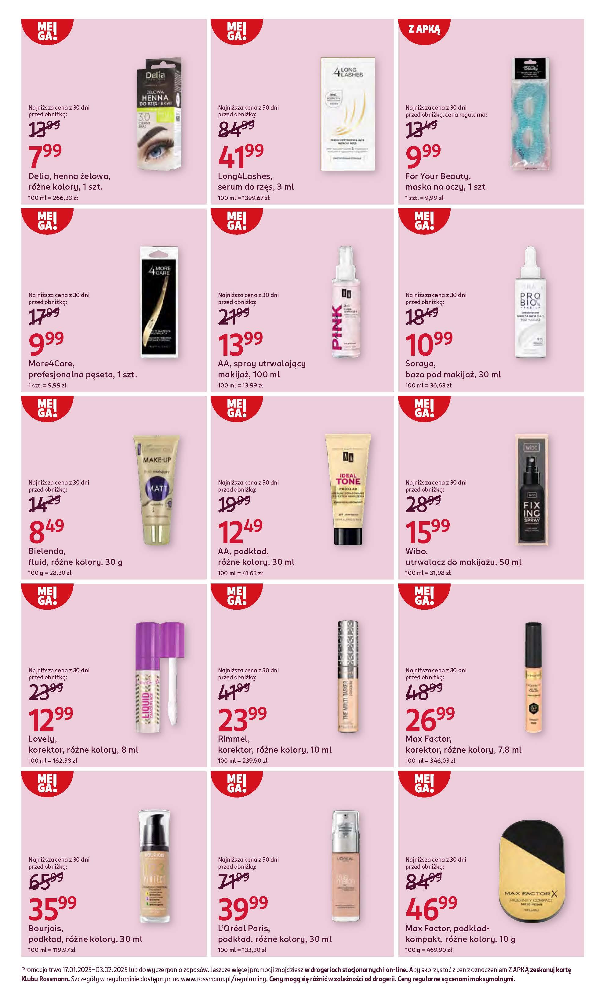 Gazetka promocyjna Rossmann str. 3