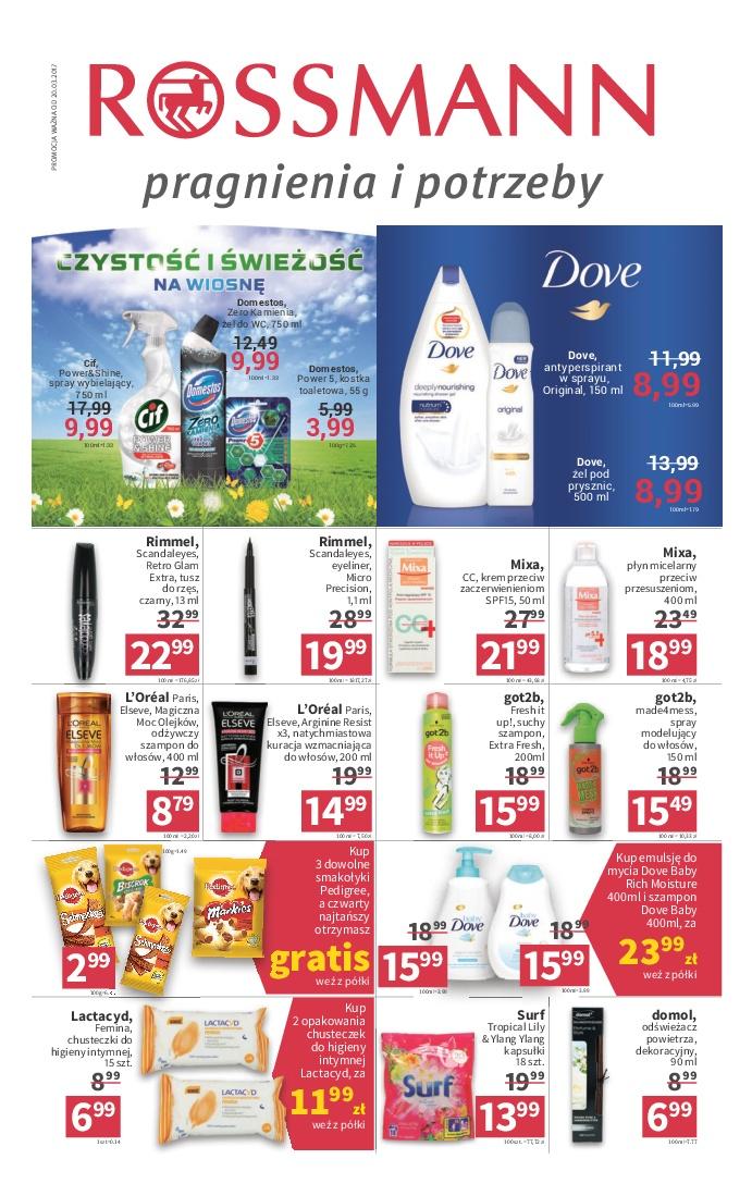 Gazetka promocyjna Rossmann str. 1