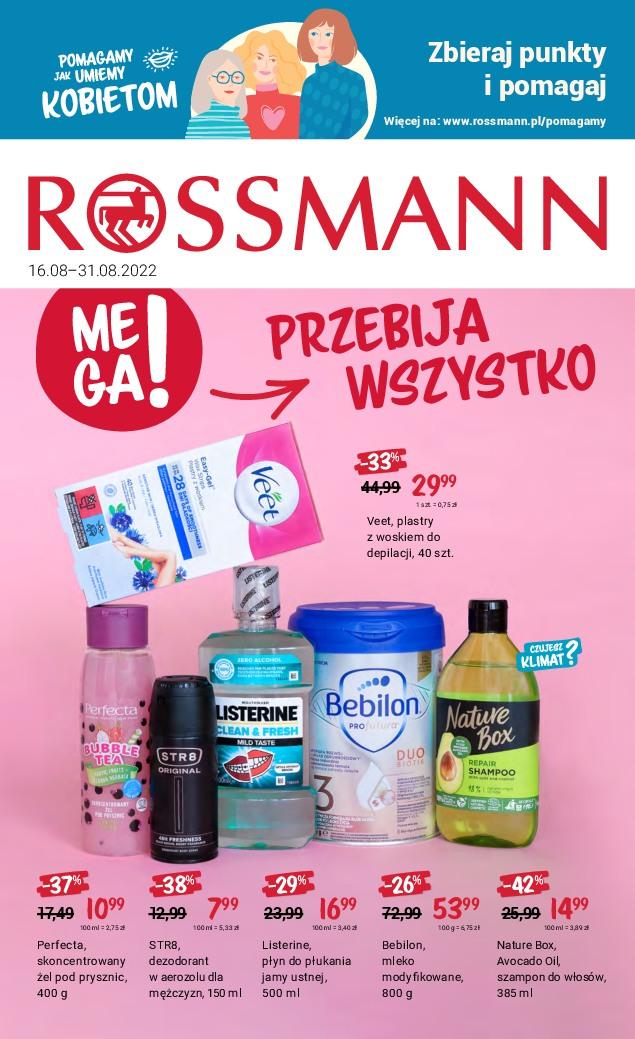 Gazetka promocyjna Rossmann str. 1