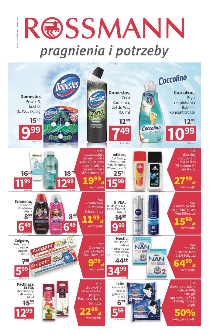 Gazetka promocyjna Rossmann str. 1