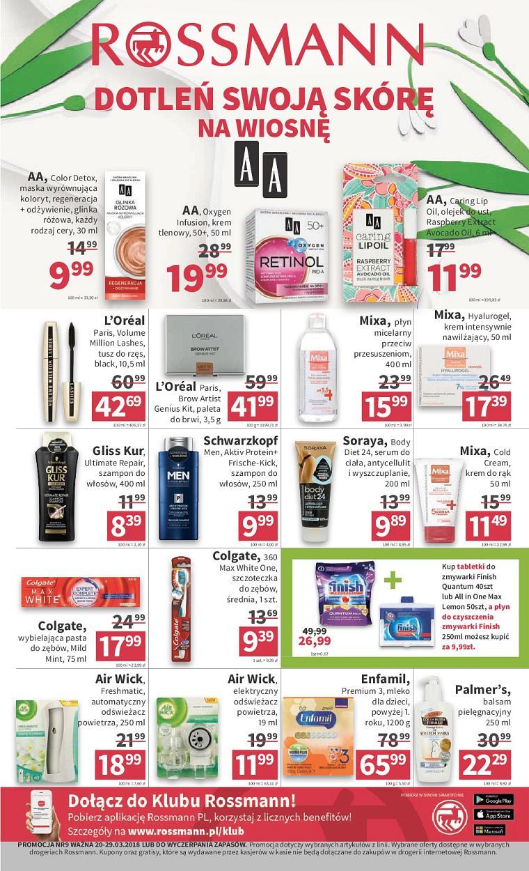 Gazetka promocyjna Rossmann str. 1