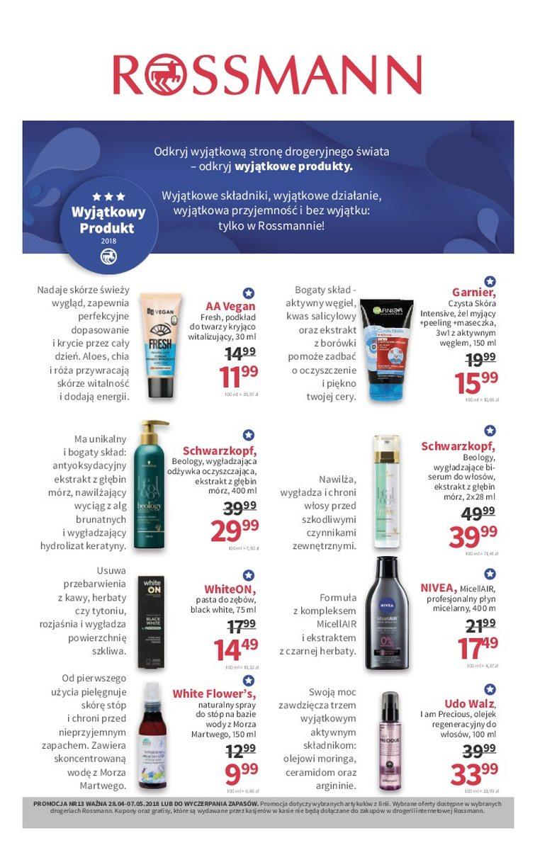 Gazetka promocyjna Rossmann str. 1